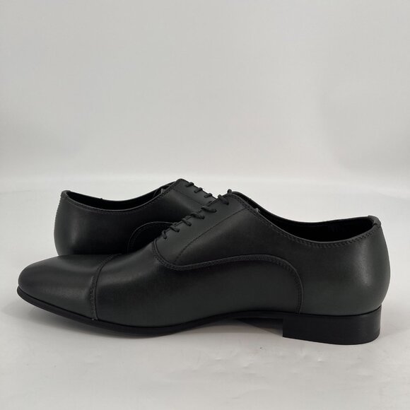 I.n.c. International Concepts Men\'s Silas Cap Toe Oxford Dress Shoe US12 Black main image 14
